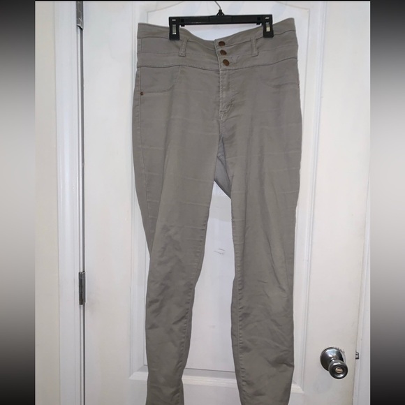 MUDDY GREY CASUAL JEANS - LONG - Picture 2 of 2